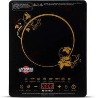 Sansui 2200 W Induction Cooktop Touch Panel(Black, Smart Cook -2200)