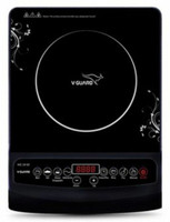V-Guard 2000 W Induction Cooktop Push Button(Black, VIC 10 V3)