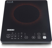 USHA 2000 W Induction Cooktop Touch Panel(Black, INDUCTION COOKTOP IC-CJ2000WTC)