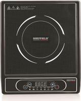 Sheffield Classic 1400 W Induction Cooktop Push Button(Black, Induction multi function Electric)