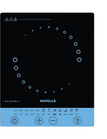 HAVELLS 1300 W Induction Cooktop Push Button(Black, Blue, GHCICEIK130)
