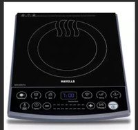 HAVELLS 1200 W Induction Cooktop Push Button(Black, Grey, INSTA COOK QT)