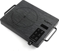 KAPLI 2500 W Radiant Cooktop Touch Panel(Black, Premium Black Beauty Infrared Induction Cooktop, Use with All Utensils)