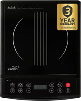 V-Guard 1200 W Induction Cooktop Push Button(Black, VIC 1.2)