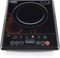 USHA 1600 W Induction Cooktop Push Button(Multicolor, IC 3616)