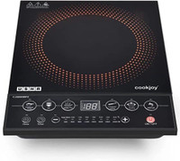USHA 2000 W Induction Cooktop Push Button(White, Black, Cj2000wpc)