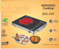 Nakoda Service Centre 2200 W Infrared Cooktop Touch Panel(Black, LIFESTYLE2200)