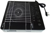 V-Guard 2200 W Infrared Cooktop Touch Panel(Black, Silver, VIRC 04 COMPATIBLE FOR ALL COOKING VESSELS , UPTO 4 KV SURGE PROTECTION)