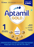 Aptamil Infant Formula Stage 1 (Up to 6 Months) with 5HMO & Prebiotics -Bag-In-Box(400 g, Upto 6 Months)