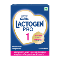 Nestle Lactogen Pro 1 Powder, Infant Formula With Probiotic And Prebiotics(400 g, Upto 6 Months)