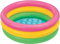Sani International Toy Mall 2 Ft Bath Tub for baby kids boys and girls Inflatable Swimming Pool(Yellow)