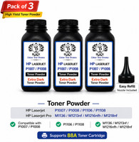 Black 88A For HP LaserJet P1007 P1008 P1106 P1108 M1136 M1213nf ...