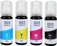 DR CARTRIDGE POINT L1110, L3100, L3110, L3150, L3115, L3116, L3101, L3210, L3215, L3216 Black + Tri Color Combo Pack Ink Cartridge