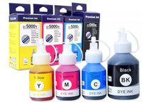 ASV Refill Ink for Brother DCP T310, T300, T510, T500, T910, T710 Printer Black - Twin Pack Ink Bottle