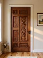 Maawooden MAHOGANY WOODEN (78×37) 7 PANEL DESIGN Interior Door(Mahogany)