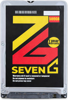 Seven G SATA 2.5 500 GB All in One PC's, Desktop, Laptop Black SATA III Internal Hard Disk Drive (HDD) (7G500HD2.5)(Interface: SATA III, Form Factor: 2.5 Inch)