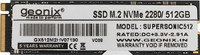 GEONIX NVMe 512 GB Desktop, Laptop Internal Solid State Drive (SSD) (SUPERSONIC512 NVMe)(Interface: PCIe NVMe, Form Factor: M.2)