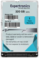 EXPERTRONICS PRO 320 GB Laptop, Desktop, All in One PC's Silver SATA Internal Hard Disk Drive (HDD) (EXP320PRO)(Interface: SATA, Form Factor: 2.5 Inch)