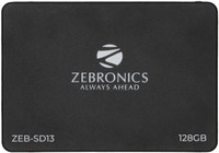 ZEBRONICS SD13 ,128GB, 2.5 Inch SATA, (SSD), Speeds upto 500MB/s,S.M.A.R.T 128 GB Desktop, Laptop Black SATA Internal Solid State Drive (SSD) (ZEB SD13 128GB SSD,Ultra Low Power Consumption, S.M.A.R.T. Thermal Management)(Interface: SATA, Form Factor: 2.5 Inch)