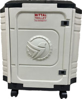 MITTAL PREMIUM PLASTIC IT TUBULAR Trolley for Inverter and Battery(Black, Grey)
