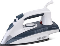 BLACK+DECKER BXIR1603IN 1600 W Steam Iron(White, Blue)