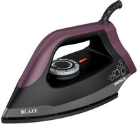 HAVELLS by HAVELLS BLAZE DRY IRON 2KG HEAVY 1250 W Dry Iron(Black, Multicolor)
