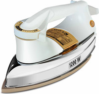 Rico AI14 Heavyweight Japanese Technology 2 KG Press 1200 W Dry Iron(White)
