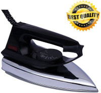 RjGuru Automatic iron box for everyday ironing & German Glide-technology 750 W Dry Iron(Black)