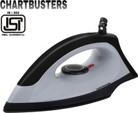 Chartbusters by CHARTBUSTERS JAPANESE DESIGN CURVY LOOK HEAVY DUTY 750-Watt DRY IRON |2-YEAR WARRANTY 750 W Dry Iron(Black, Grey)