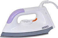 USHA EI 1602 1000 W Poly Teflon Coated Non-stick Dry Iron 1000 W Dry Iron(White)