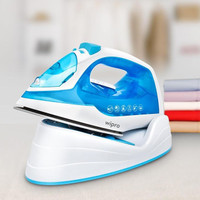 Wipro GS206 2in1 Cord plus Cordless Steam Iron 1250 W Steam Iron(Blue)