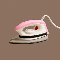 shreya UNITOUGH LIGHT WEIGHT TRAVEL IRON -750 WATT 750 W Dry Iron(Pink)