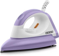 USHA Electric Iron Armor 1100 W Dry Iron(PURPLE , WHITE)