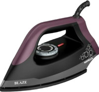 HAVELLS by HAVELLS BLAZE HEAVY WEIGHT FLAT-TYPE HEATINGH ELEMENT , AERODYNAMIC DESIGN 1250 W Dry Iron(BLACK & MULTICOLOR)