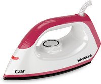 HAVELLS by Havells CZAR DRY IRON 1000 WATT 1000 W Dry Iron(RUBY AND WHITE)