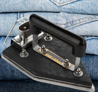 TEREVOLT by TOMLIX Heavy Weight Laundry With Wire & Connector Dry Iron 600 W Dry Iron(Black)