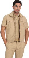 Uniformer Sleeveless Solid Men Jacket