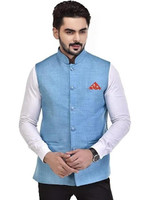 HouseOfCommon Sleeveless Solid Men Jacket