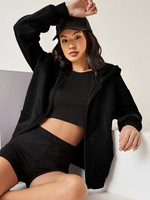 HouseOfCommon Full Sleeve Solid Women Jacket