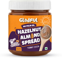 Gladful Zero Palm Oil Hazelnut Almond Spread(300 g)