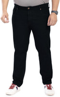 Pluss Tribe Regular Men Black Jeans