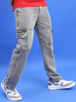 HIGHLANDER Men Grey Jeans