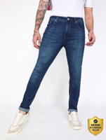 FLYING MACHINE Slim Men Dark Blue Jeans