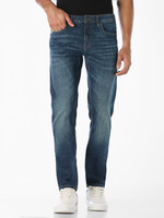 JACK & JONES Slim Men Blue Jeans