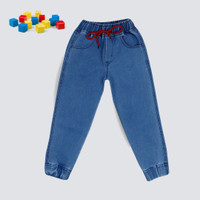 Cremlin Clothing Jogger Fit Boys & Girls Blue Jeans