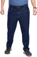 Pluss Tribe Regular Men Blue Jeans