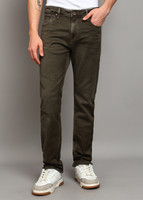 KILLER Straight Fit Men Brown Jeans