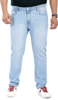 Pluss Tribe Regular Men Light Blue Jeans