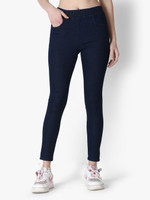3BUTTERFLIES Dark Blue Jegging(Solid)