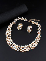 YELLOW CHIMES Metal Gold-plated Gold, White Jewellery Set(Pack of 1)